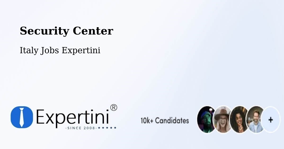 Security & Compliance – Jesi - Italy Jobs Expertini